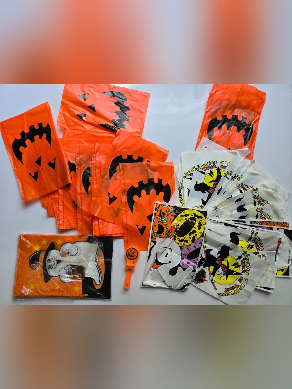 Halloween Treat Bag Lot Vintage